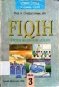 Image of Fiqih Untuk MA Kelas 3