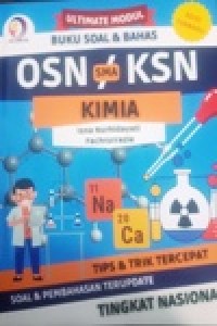 Image of Ultimate Modul Buku Soal & Bahas OSN KSN SMA KIMIA Tips & Trik Tercepat Soal & Pembahasan Terupdate Tingkat NASIONAL