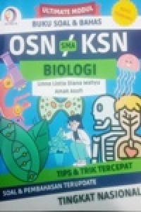 Image of Ultimate Modul Buku Soal & Bahas OSN KSN SMA BIOLOGI Tips & Trik Tercepat Soal & Pembahasan Terupdate Tingkat NASIONAL