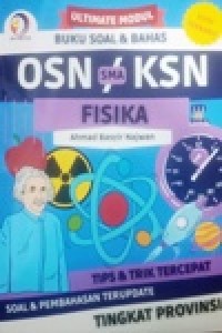 Image of Ultimate Modul Buku Soal & Bahas OSN KSN SMA FISIKA Tips & Trik Tercepat Soal & Pembahasan Terupdate Tingkat PROVINSI