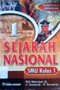 Sejarah Nasional 1 untuk SMU kelas 1 kompetensi unggulan
