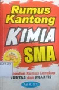 Image of Rumus Kantong Kimia SMA