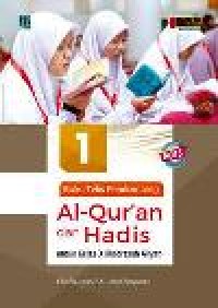 Image of Al-Quran dan Hadis 1 untuk kelas X MA KMA No.183 tahun 2019