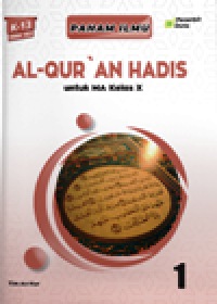 Image of Paham Ilmu - Alquran Hadis 1 untuk MA kelas X K-13 KMA 183