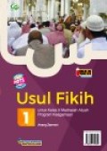 Usul Fikih 1 untuk kelas X Madrasah Aliyah Program Keagamaan KMA No.183 Tahun  2019