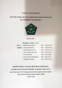 Image of KTI : Keunikan Becak dan Gudeg bagi pengunjung di Malioboro Yogyakarta