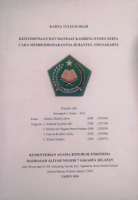 Image of KTI : Keistimewaan dan Manfaat Kambing Etawa Serta Cara Membudidayakannya Di Bantul Yogyakarta