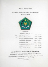 Image of KTI : Keunikan Wisata Kuliner di Malioboro Yogyakarta