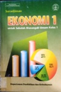 Image of Ekonomi 1 untuk SMU kelas 1