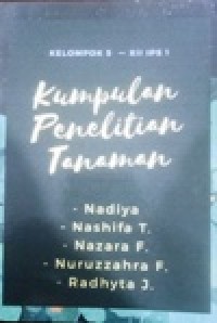 Image of Kumpulan Penelitian Tanaman
