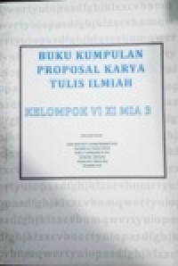Image of Buku Kumpulan Proposal Karya Tulis Ilmiah