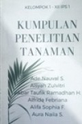 Kumpulan Penelitian Tanaman