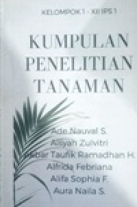 Image of Kumpulan Penelitian Tanaman