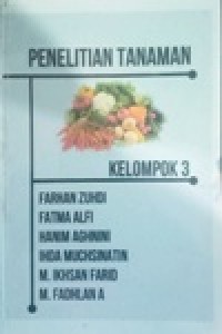 Image of Penelitian Tanaman