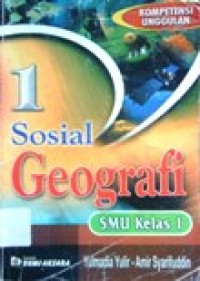 Image of Sosial Geografi 1 untuk SMU kelas 1