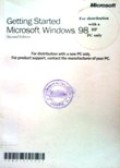 Getting Started Microsoft Windows 98