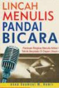 Image of Lincah Menulis Pandai Bicara