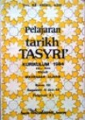 Pelajaran Tarikh Tasyri' untuk MA kelas III