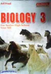Image of Biology 3 for senior high school year XII -Bilingual based on KTSP 2006
