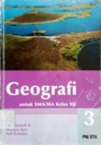 Image of Geografi 3 untuk SMA/MA kelas XII